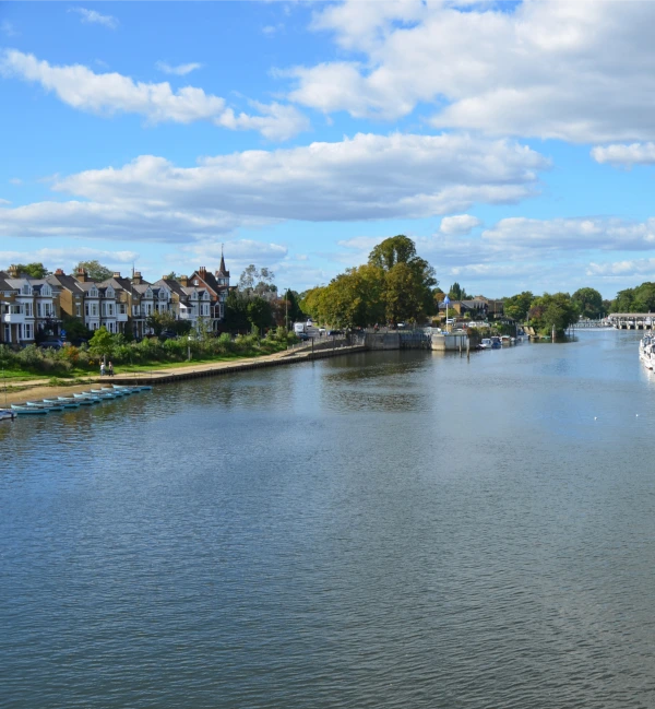 west molesey river view